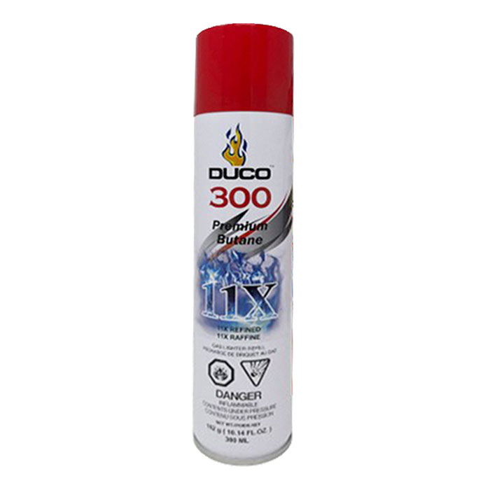Duco 11X Refined 300ml Premium Butane Display of 12 - BUTANE