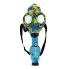 Gas Mask:Multicolor Printed Gas Mask with Bong Color Blue