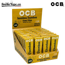 Cig Paper: OCB Bamboo Cones 1 1/4 (32x6)