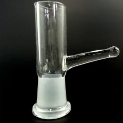 Plain Glass RIG Adapter With Handle 19mm - RIG ADAPTER